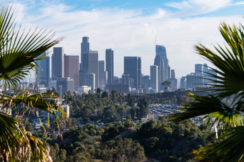 漂亮的美国加利福尼亚洛杉矶建筑风景 图片大全
